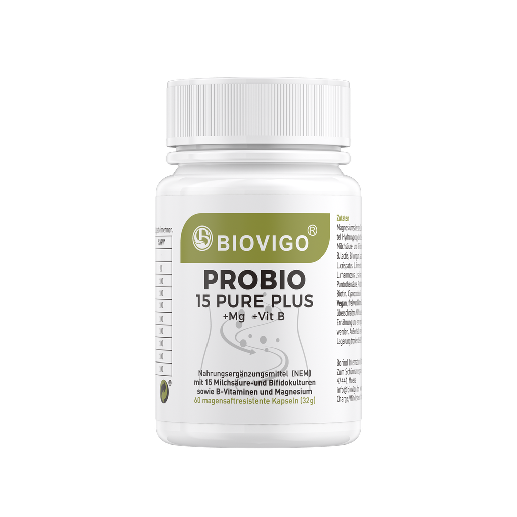 PROBIO  15 PURE PLUS + Mg + Vit B 